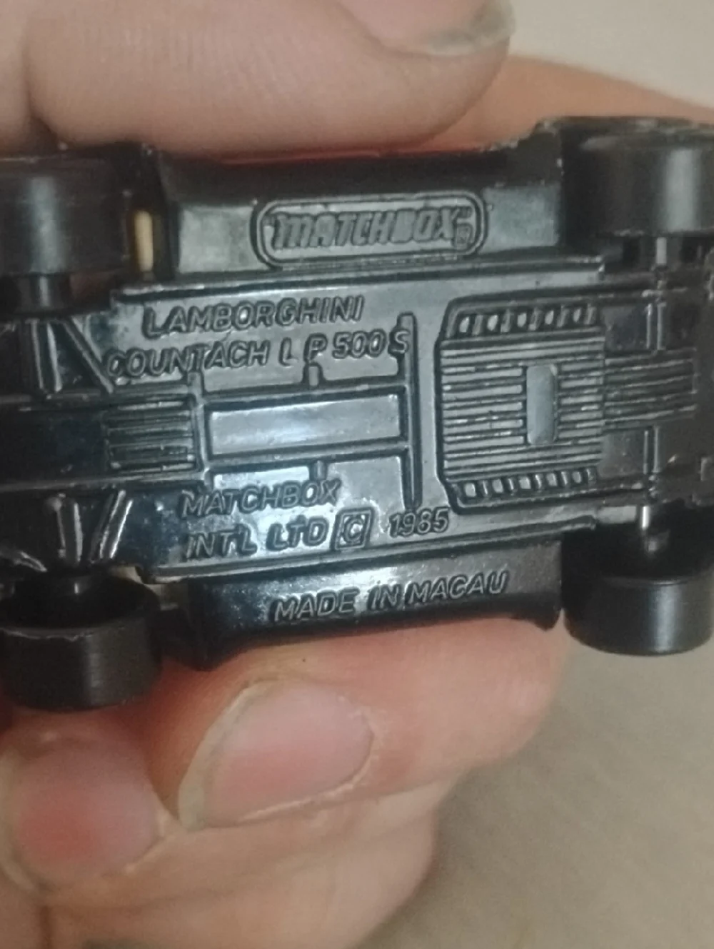 Vintage Matchbox Lamborghini Countach LP 500S